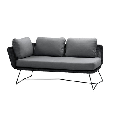 Horizon Modular Sofa - Modern Outdoor Sofa in Black - Cane-Line | Milola