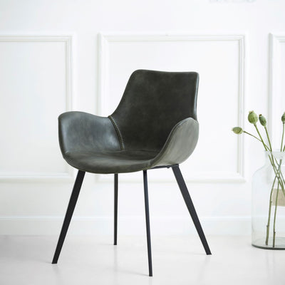 HYPE Armchairs - Art. Leather-Dining Furniture-Danform | Milola