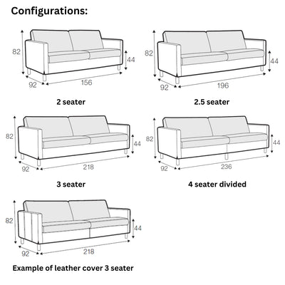 IMPULSE Sofa Configuration - Sits | Milola