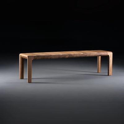 INVITO Bench in Walnut Natural oil - Artisan | Milola