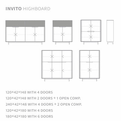 INVITO Highboard