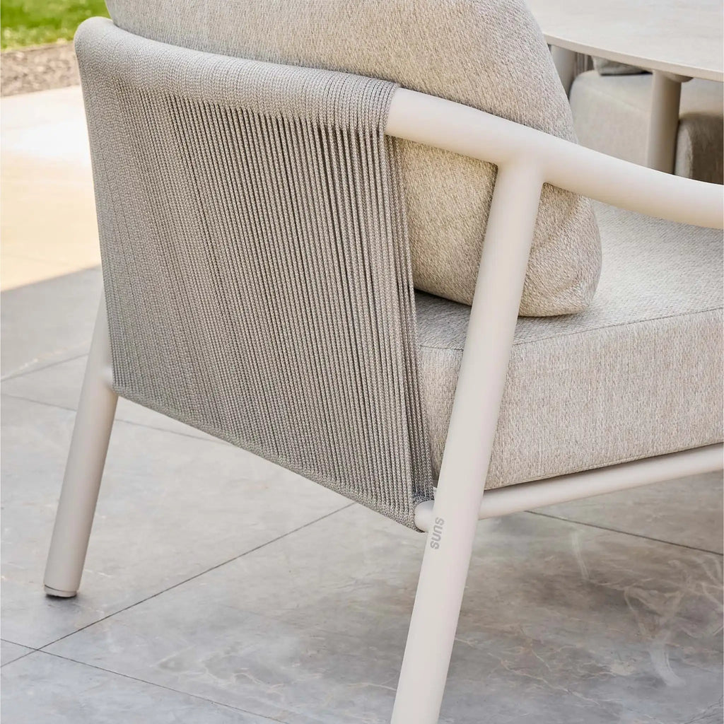 ITZA Low Dining Chair in Camel Sand - SUNS | Milola