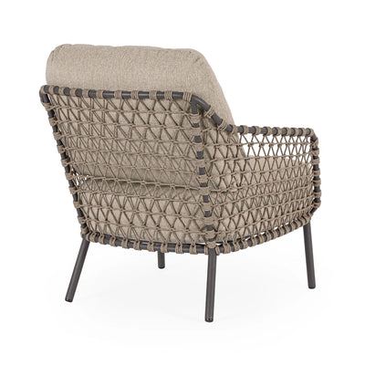 IVISSA Outdoor Lounge Chairs in Beige - Bizzotto | Milola