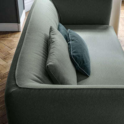 JILL Day Bed - Upholstered Day Bed in Light Green - Bolzan | Milola
