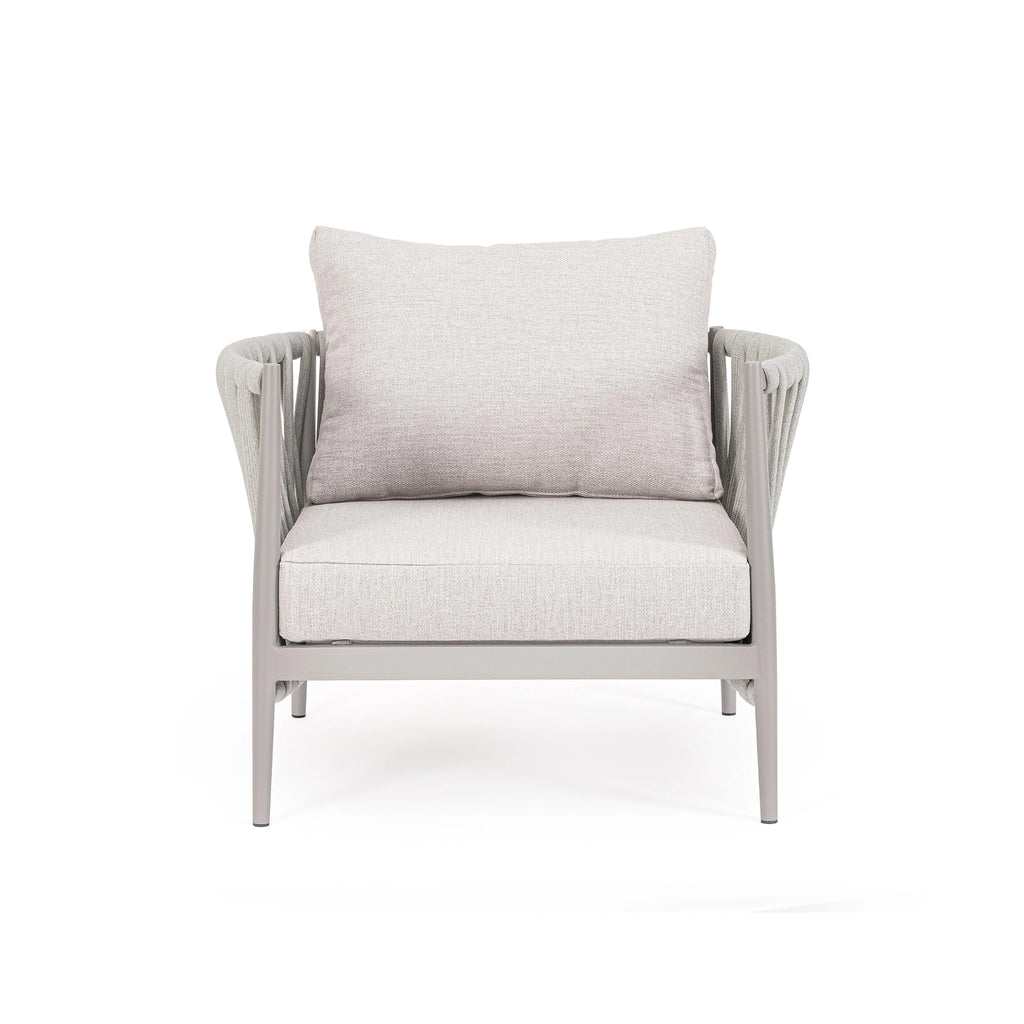 JACINTA Outdoor Sofa Set in Moon Sand - Bizzotto | Milola