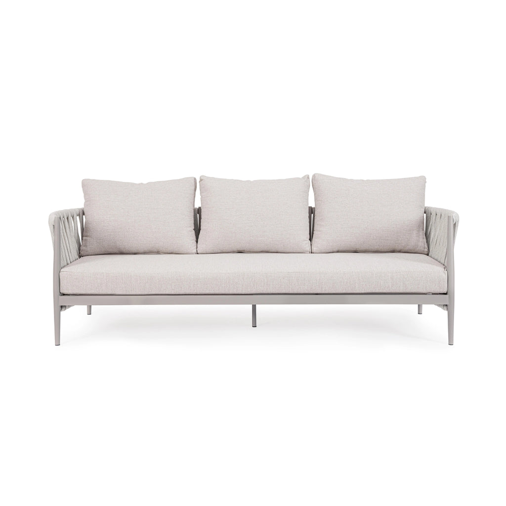 JACINTA Outdoor Sofa Set in Charcoal - Bizzotto | Milola