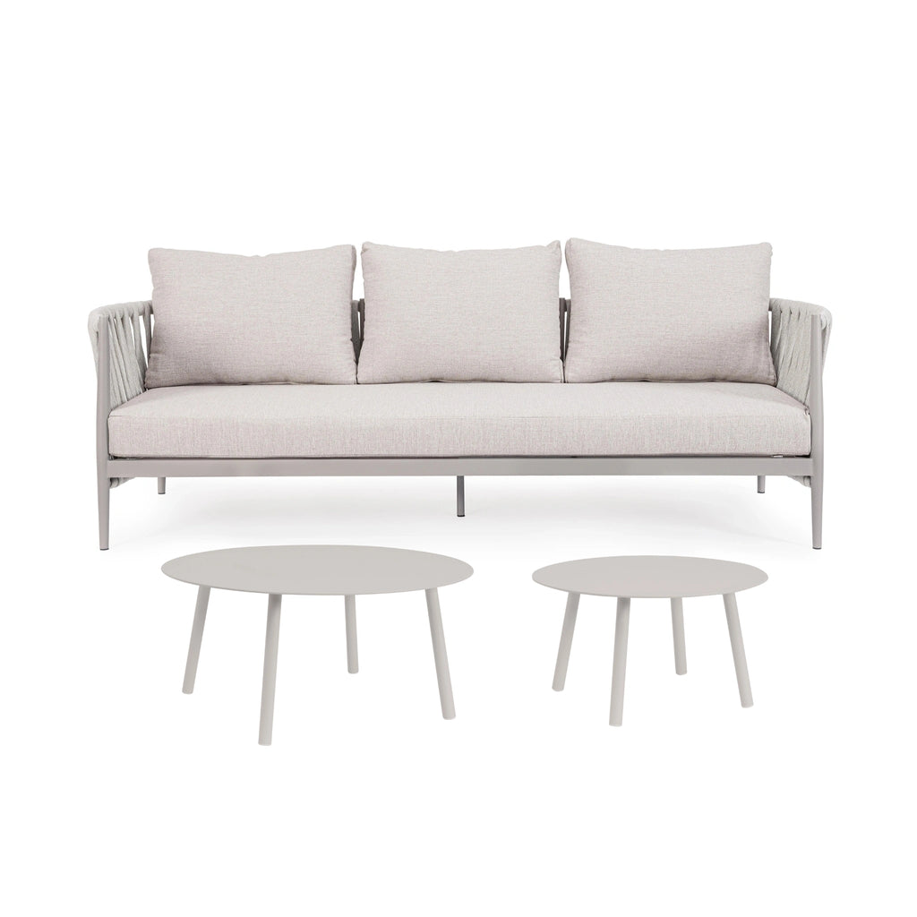 JACINTA Outdoor Sofa in Moon Sand - Bizzotto | Milola