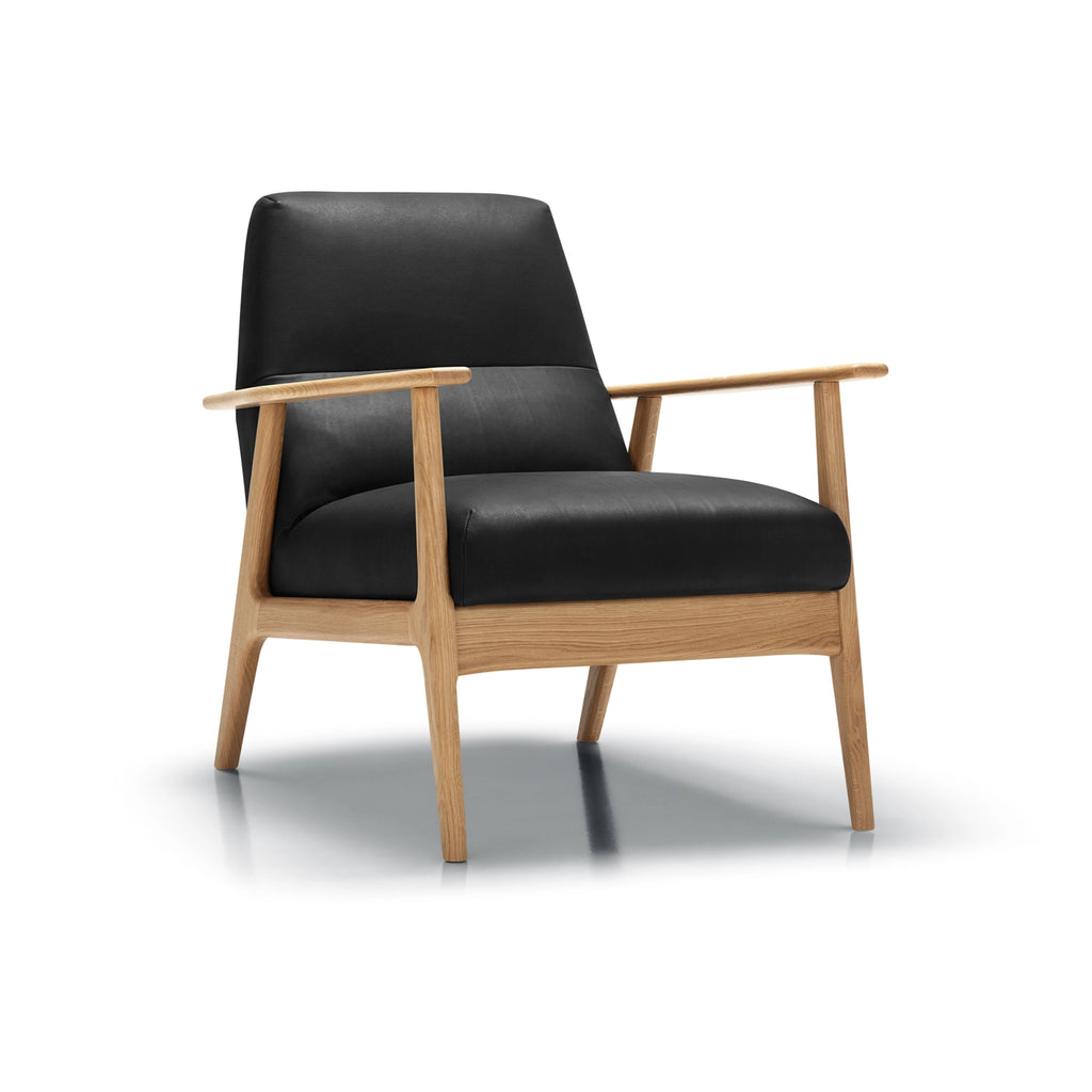 JACK Armchair in Black Leather - Sits | Milola