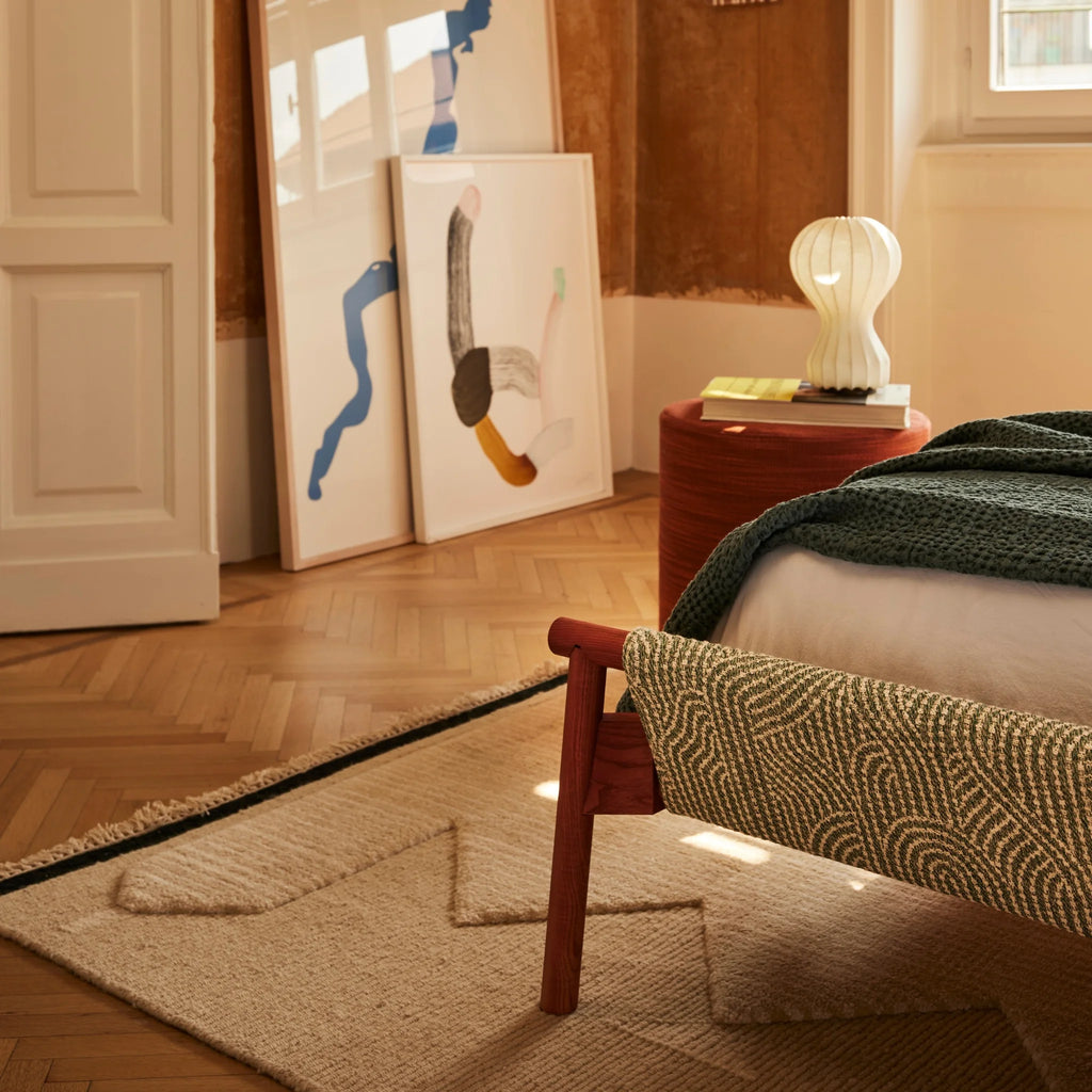 JACK-E - Wooden Bed - Modern Design - Bolzan | Milola 