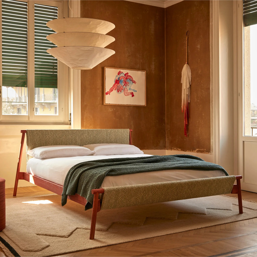 JACK-E - Wooden Bed - Modern Design - Bolzan | Milola 