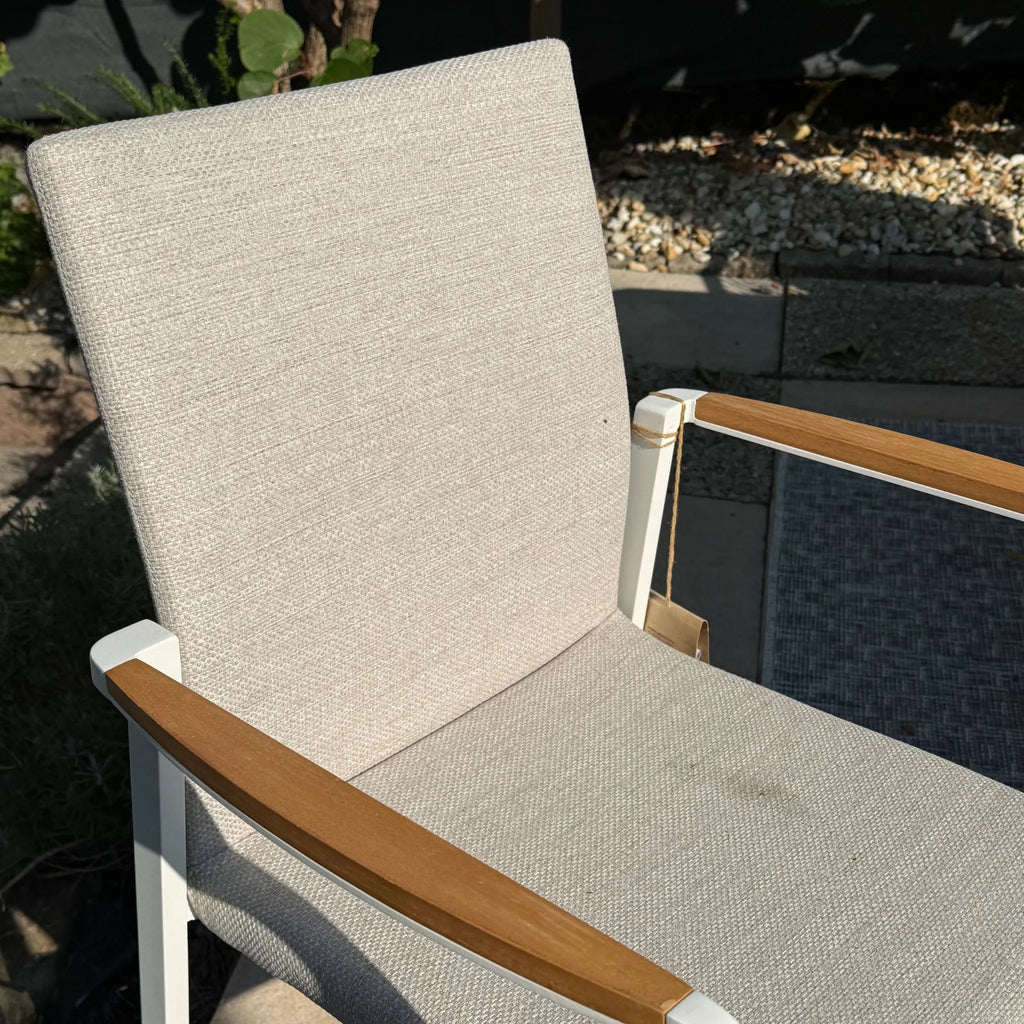 Lot de 2 chaises de salle à manger d'extérieur JALISCO - OUTLET