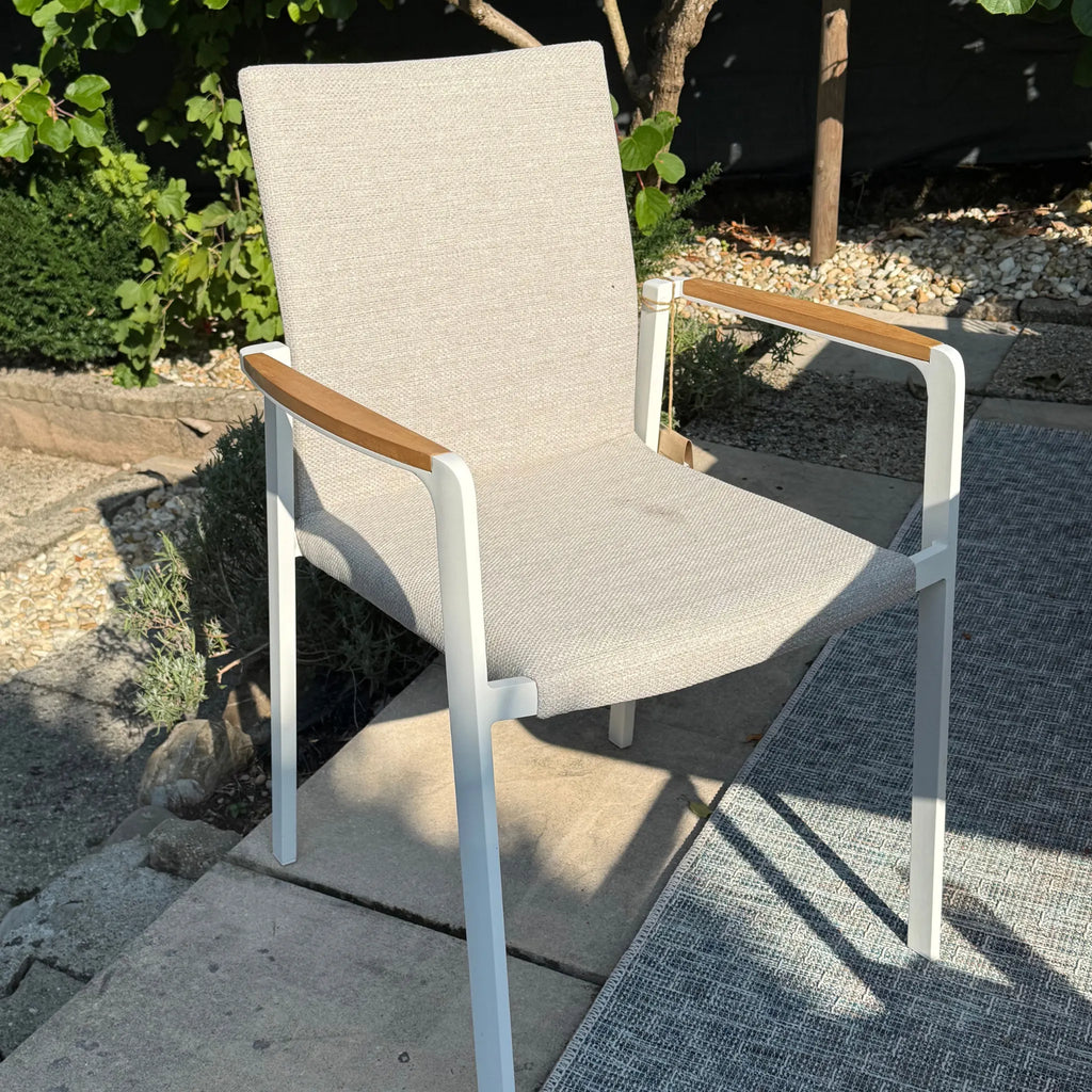 Lot de 2 chaises de salle à manger d'extérieur JALISCO - OUTLET