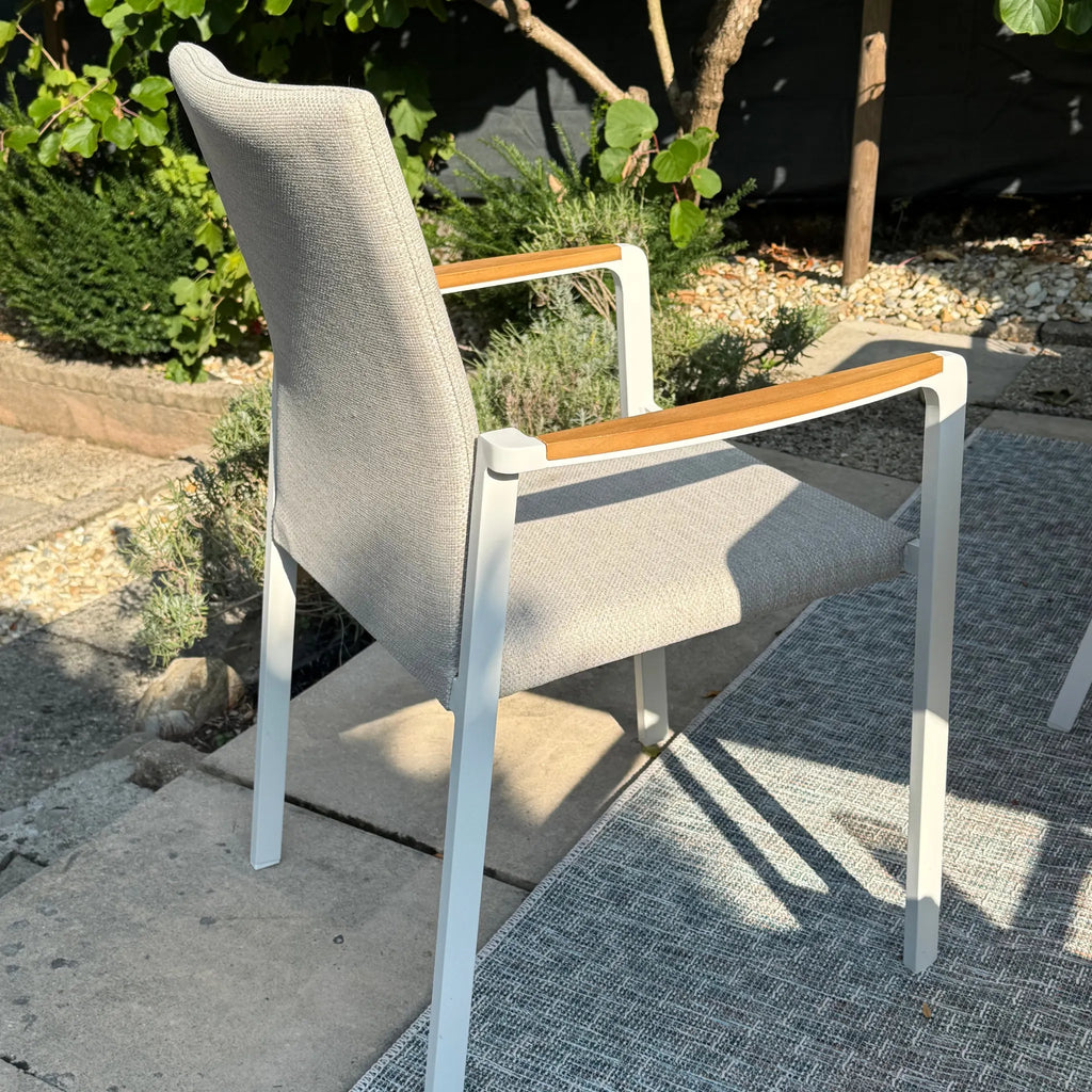Lot de 2 chaises de salle à manger d'extérieur JALISCO - OUTLET