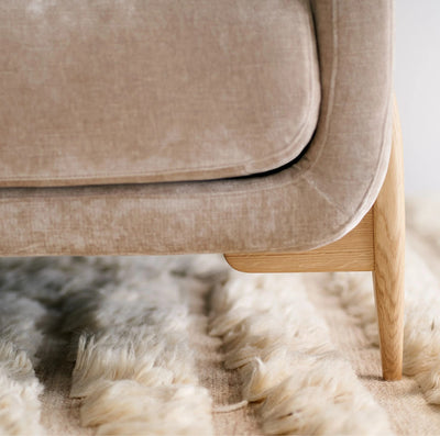 JEENY Corner Sofa - Elegant Modular Sofa in Cold Beige- SITS | Milola