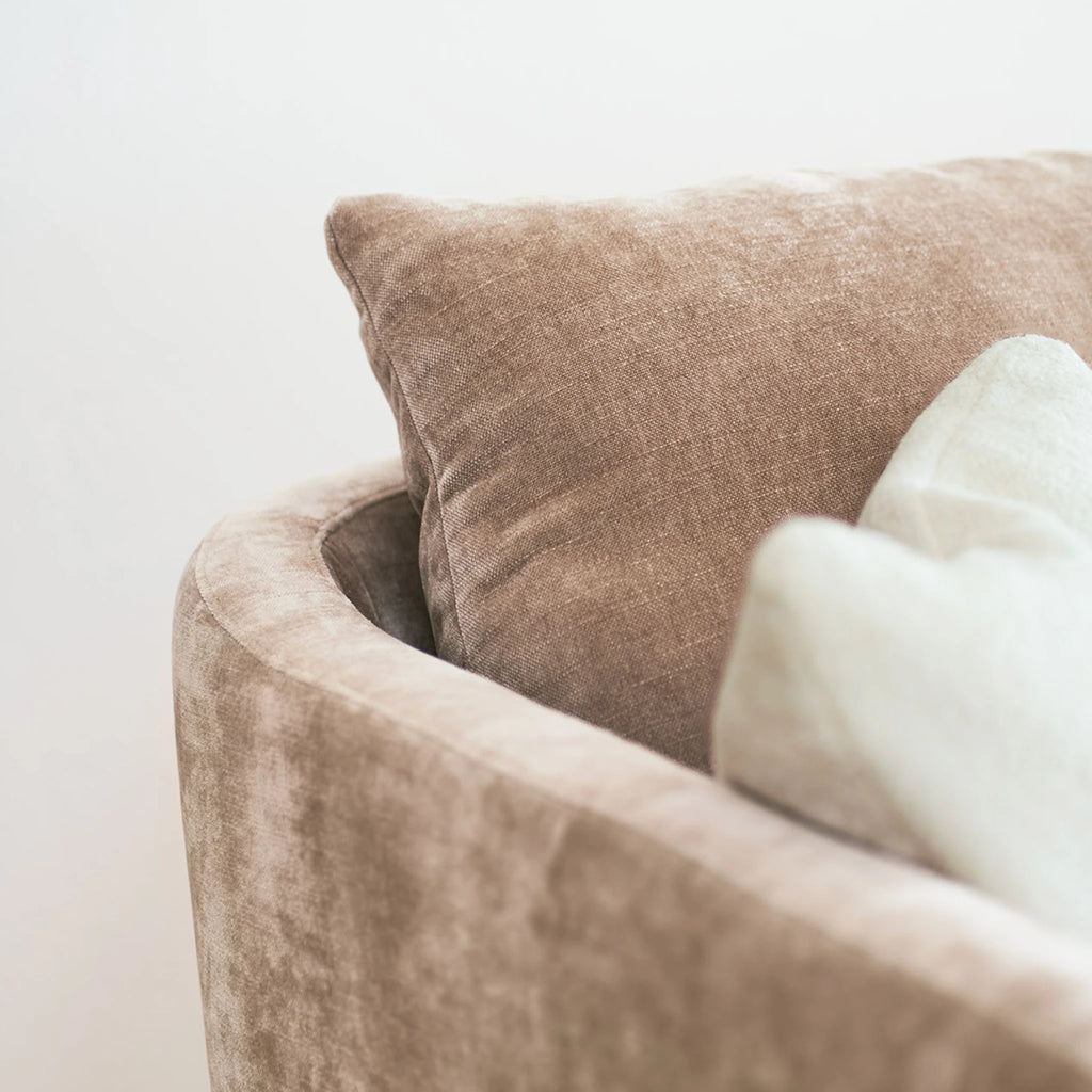 JEENY Corner Sofa - Elegant Modular Sofa in Cold Beige- SITS | Milola