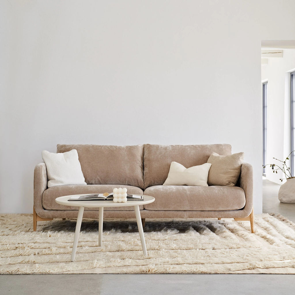 JENNY Sofa - Elegant Modular Sofa in Cold Beige - SITS | Milola