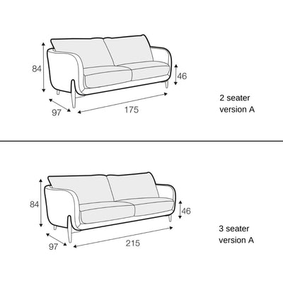 JENNY Sofa - Elegant Modular Sofa in Natural - SITS | Milola