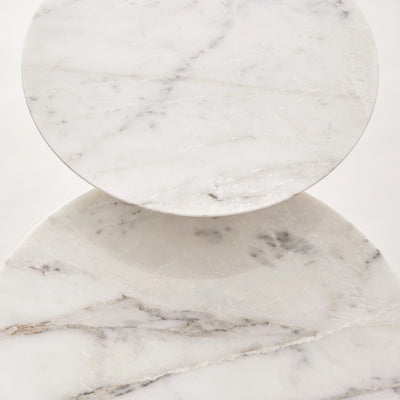 JILL Marble Side Table - Modern Furniture - Bolzan | Milola