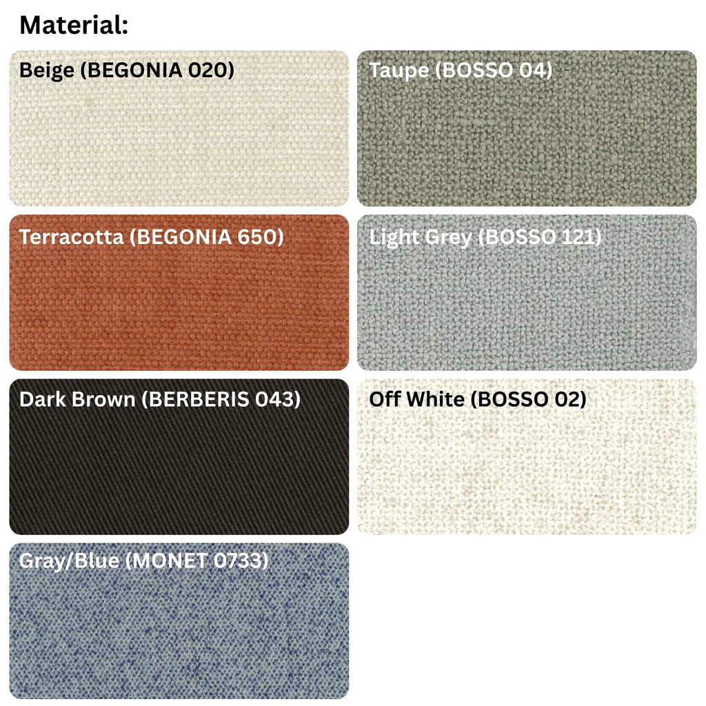 JILL Day Bed - Upholstered Day Bed in Terracotta - Bolzan | Milola