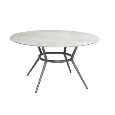JOY Round Outdoor Table - Aluminium with Laminate, Ceramic or Teak Top