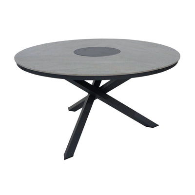 KENORA - Round Outdoor Dining Table - Ceramic Top - Brafab | Milola