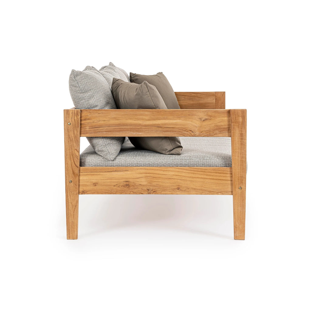 KOBO Outdoor 3 Seater Sofa in Natural - Bizzotto | Milola