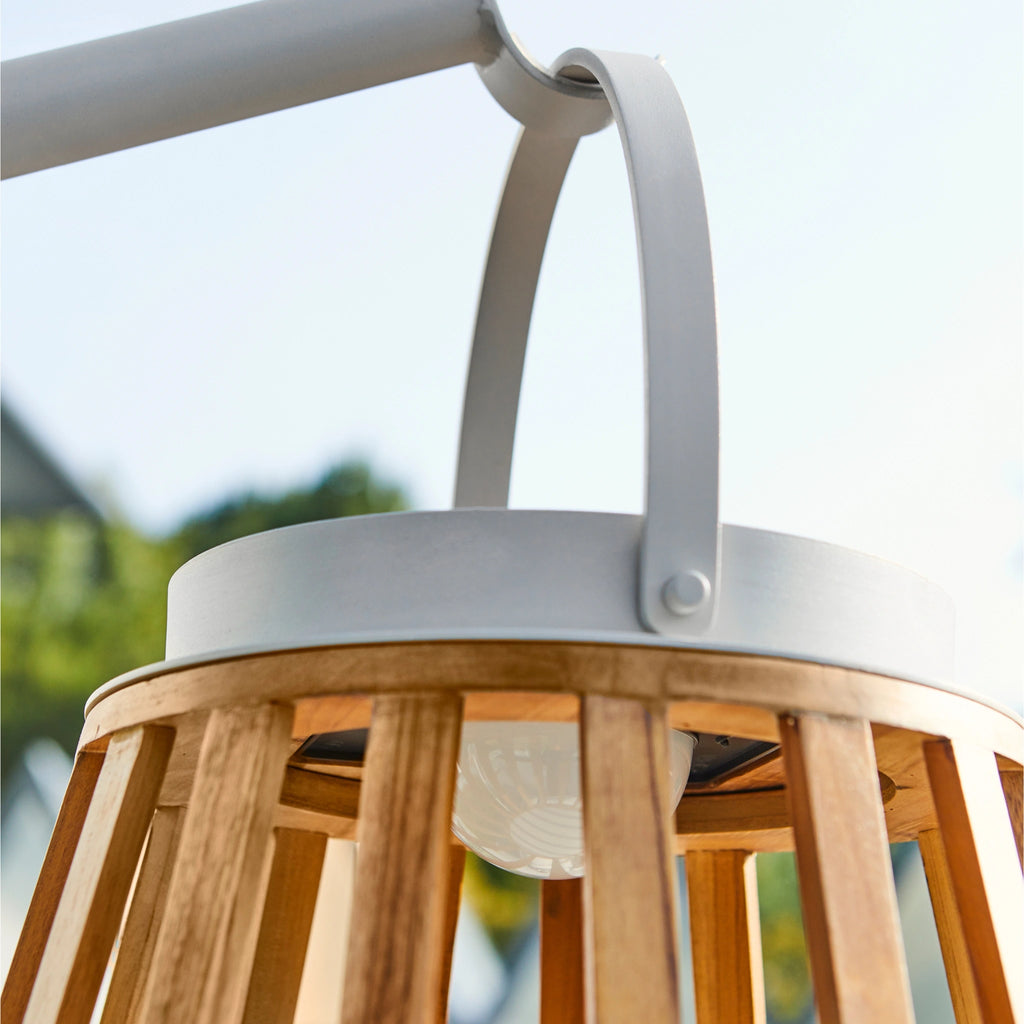 KATE - 3x Wooden Lanterns for Outdoors Garden - Suns | Milola