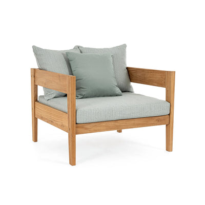 KOBO 3 Seater Outdoor Sofa Set in Aqua - Bizzotto | Milola