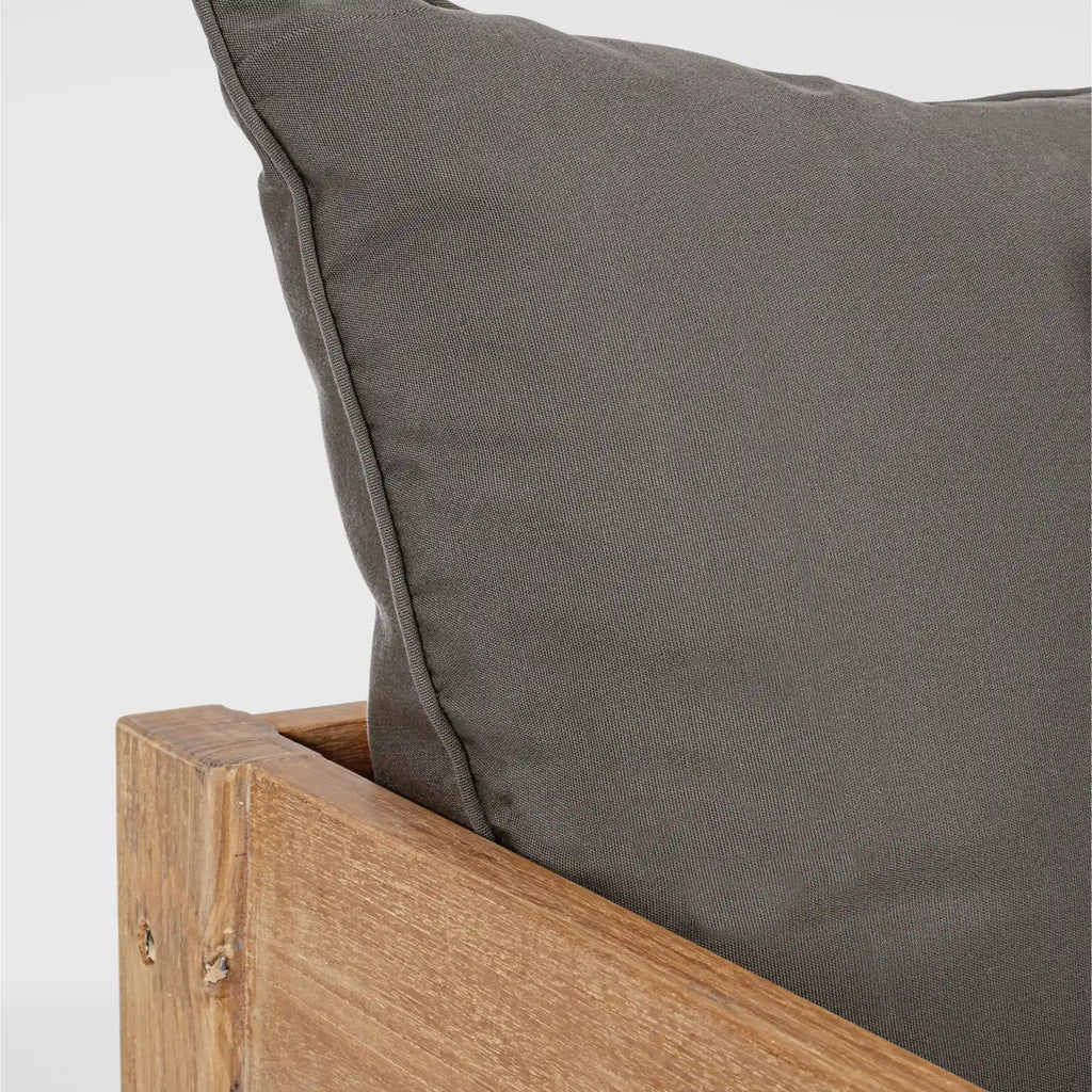 KOBO Outdoor Lounge Chair in Brown - Bizzotto | Milola