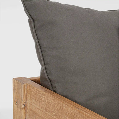 KOBO Outdoor Lounge Chair in Brown - Bizzotto | Milola