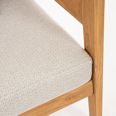 KOBO Outdoor Lounge Chair in Natural - Bizzotto | Milola