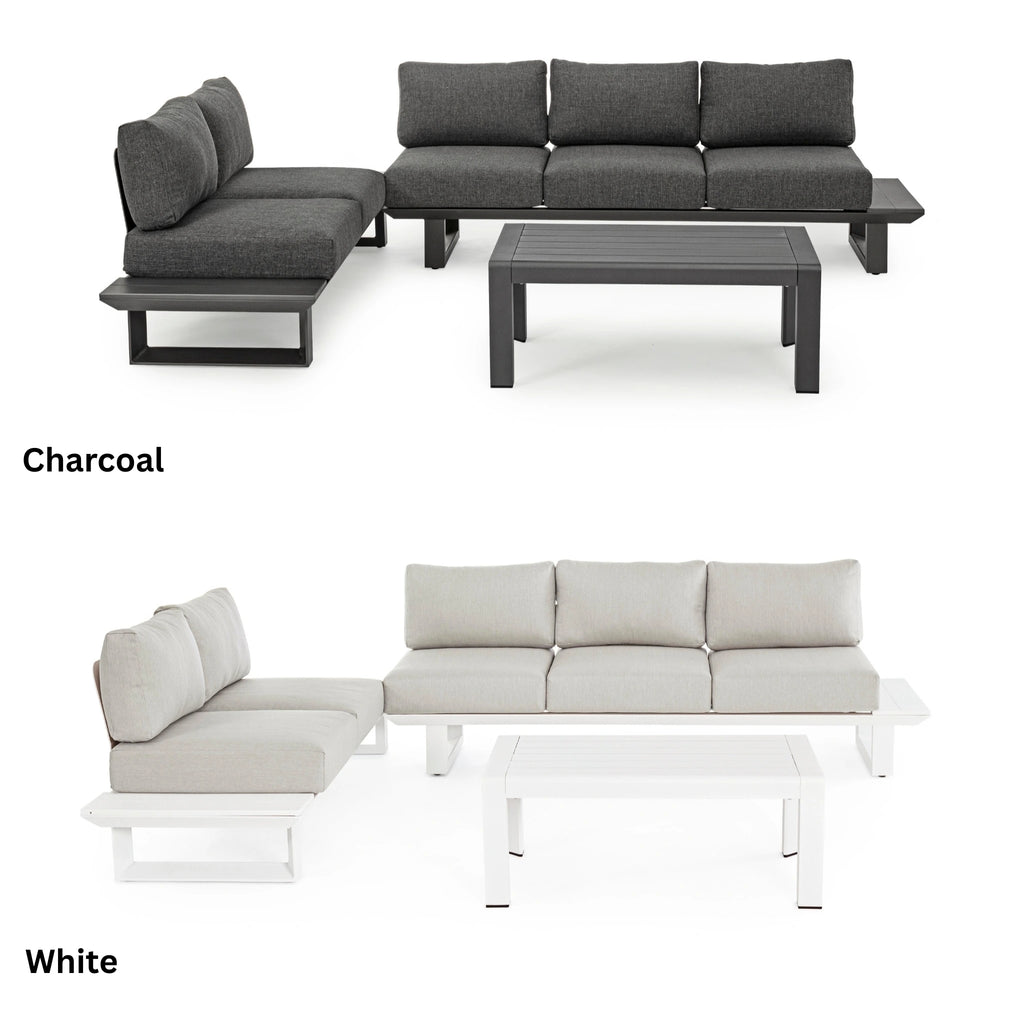 KONNOR Garten-Ecksofa-Set