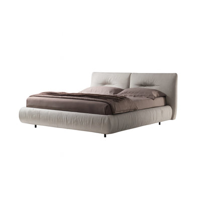 KUMO H.28 Bed in Beige Sahara Col. 017 - Twils | Milola