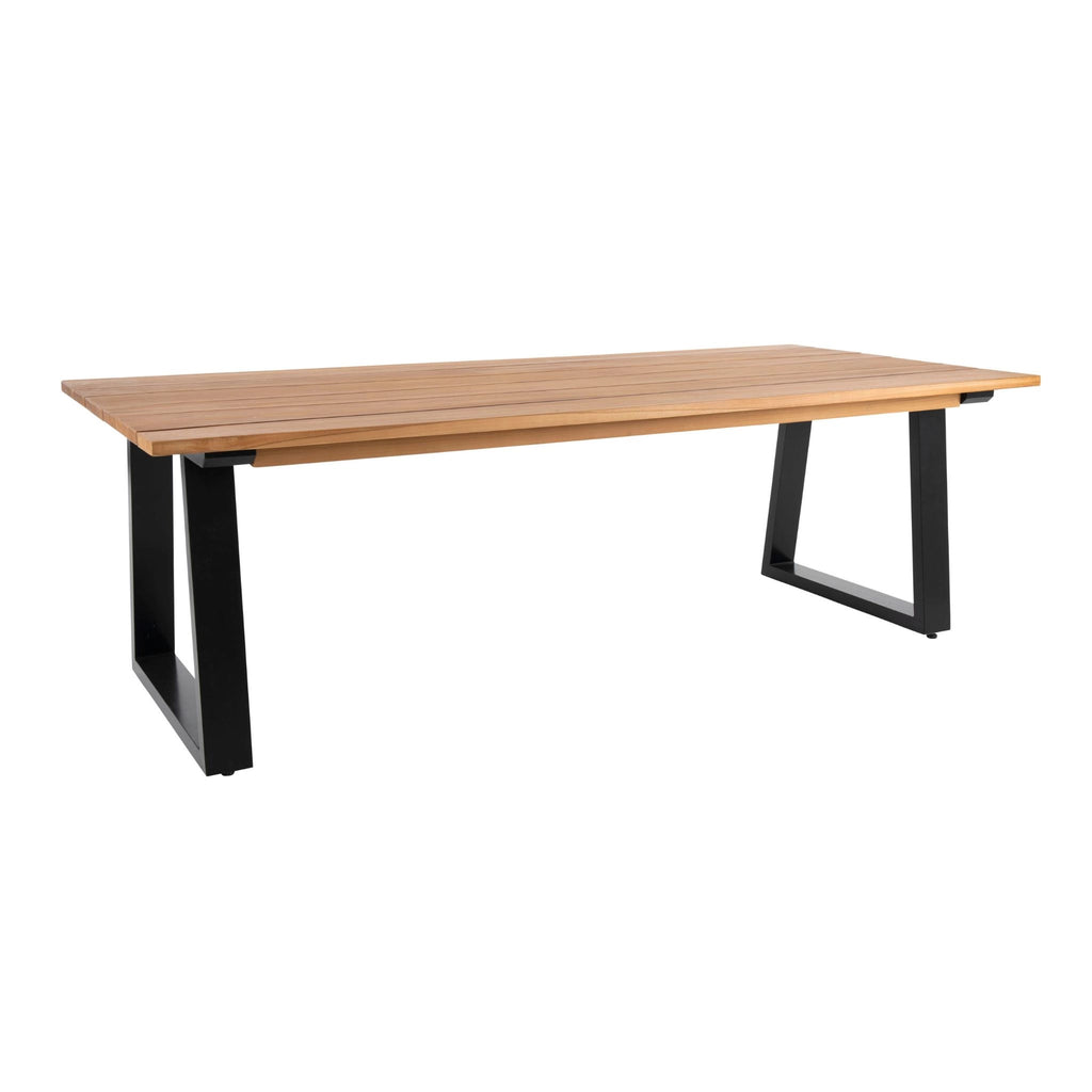 LAURION Outdoor Table - Teak & Aluminium - Brafab | Milola