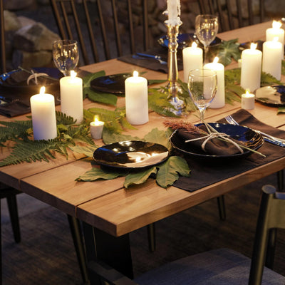 LAURION Outdoor Table - Teak & Aluminium - Lifestyle - Brafab | Milola