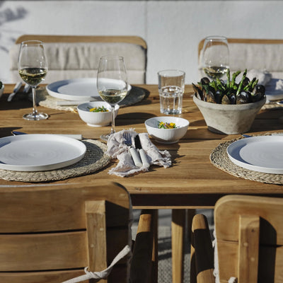 LILJA - Outdoor Dining Table - Teak - Brafab | Milola