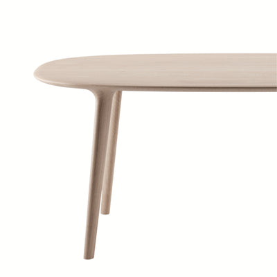 LUC Oval Dining Table in Oak Natural Soap - Artisan | Milola