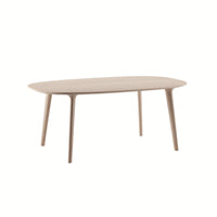 LUC Oval Dining Table in Oak Natural Soap - Artisan | Milola