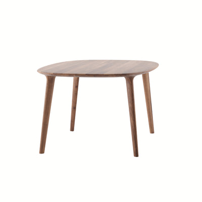 LUC Oval Dining Table in Walnut Natural Oil - Artisan | Milola