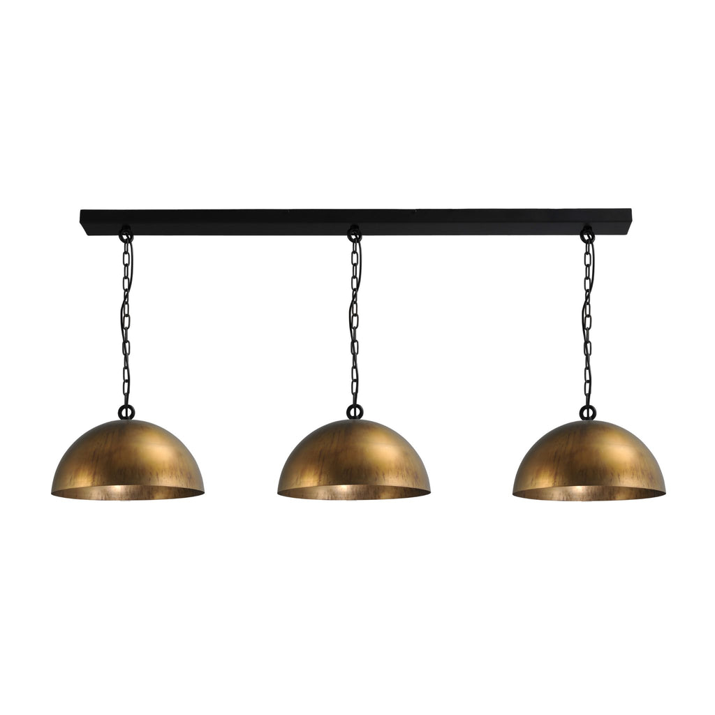 LARINO Brass Ceiling Lights x 3