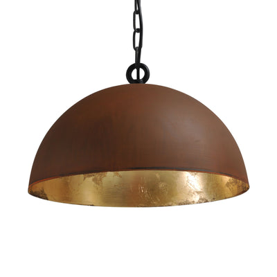 LARINO Rust Ceiling Lights x 3