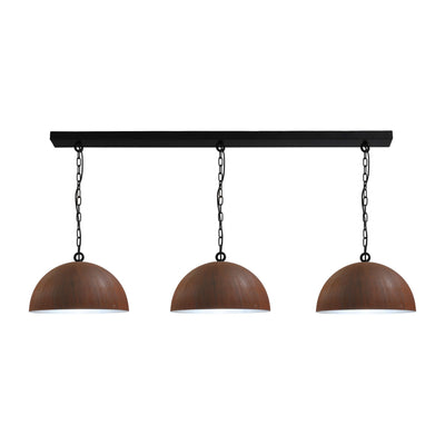 LARINO-Rust-Ceiling-3Lights | Milola