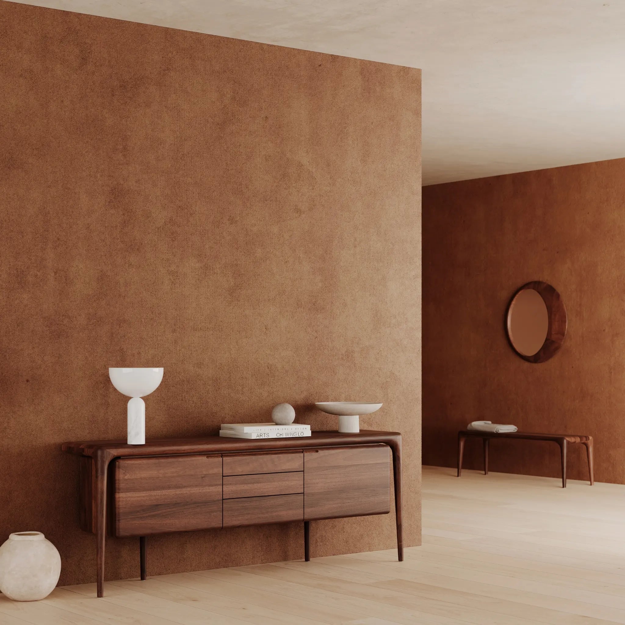 LATUS Sideboard in Walnut Natural Oil - Artisan | Milola