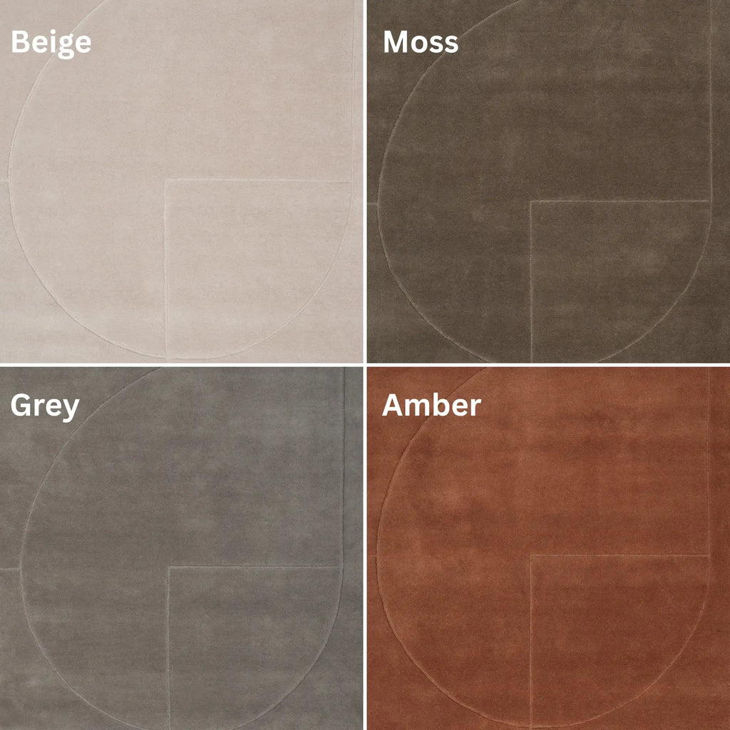 LINEAL POEM - Modern Rug Color Template - Linie Design | Milola