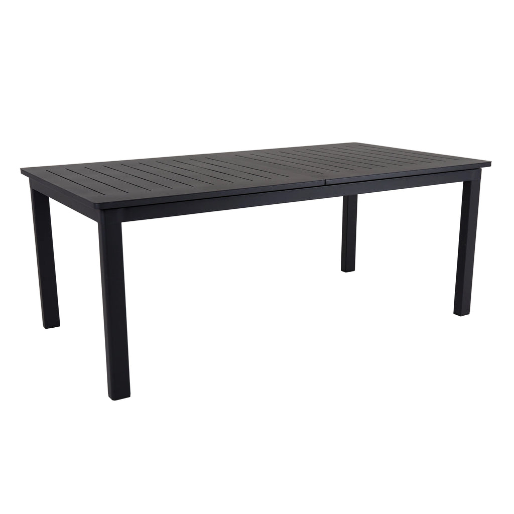 LOMMA Dining Table Set in Black - BRAFAB | Milola
