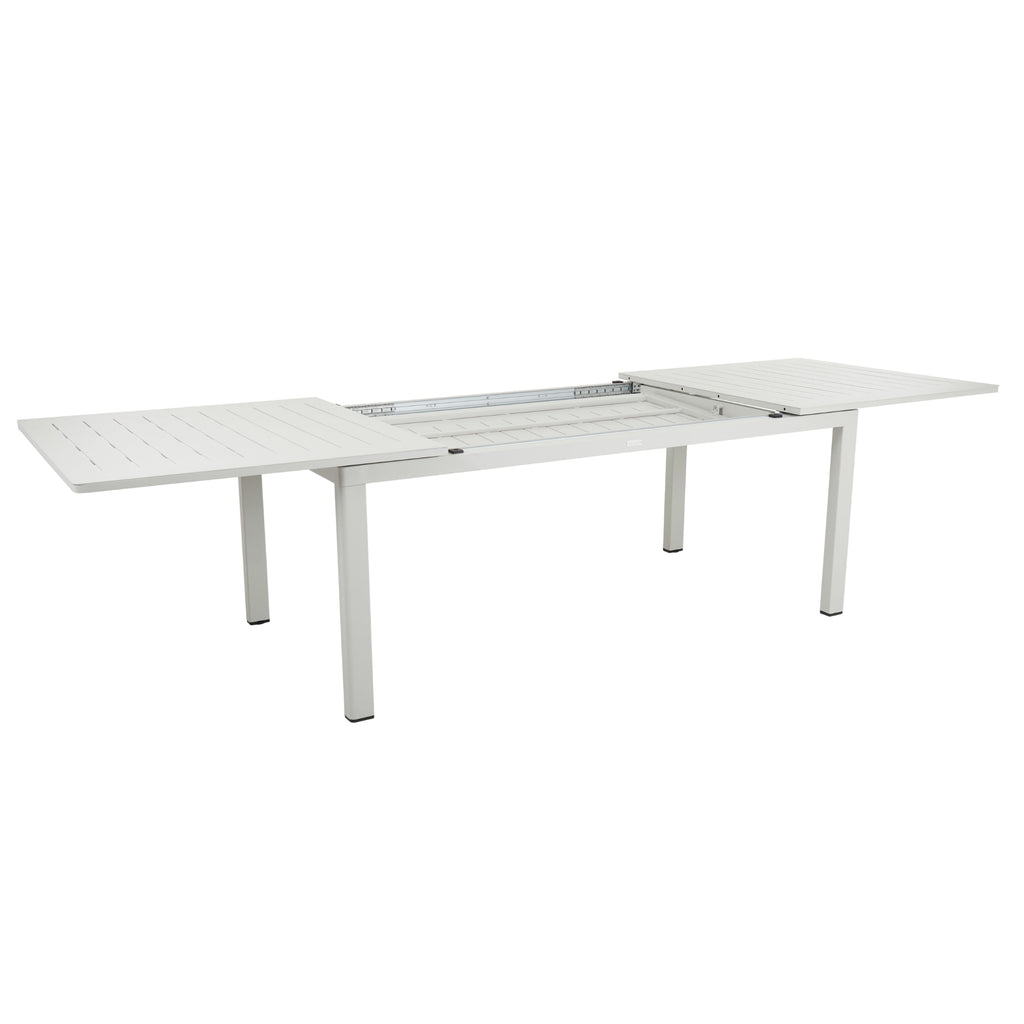 LOMMA Dining Table Set in Light Grey - BRAFAB | Milola