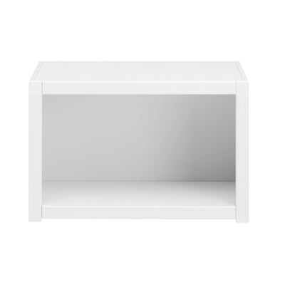 Modular Low Bookcases - in White - Lifetime Kidsrooms | Milola