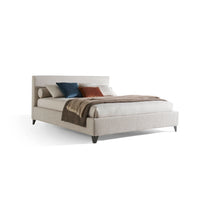 MAX H.25 Bed in Beige Naxos Col 021 - Twils | Milola