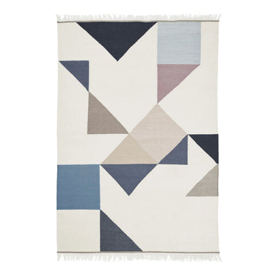 MEMO Rug - Scandinavian Design - in Blue - Linie Design | Milola
