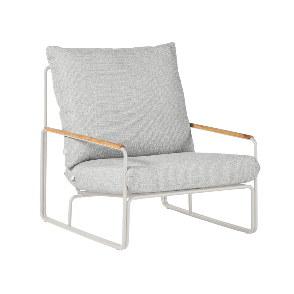 MERANO - Lounge Chair in Soft Grey - Suns | Milola
